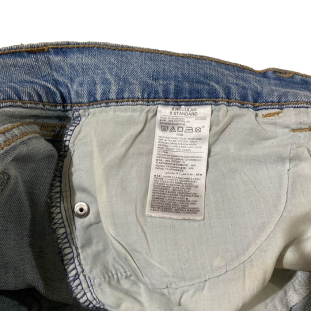 Old Navy denim jeans shorts ~ size 8 - Picture 5 of 6